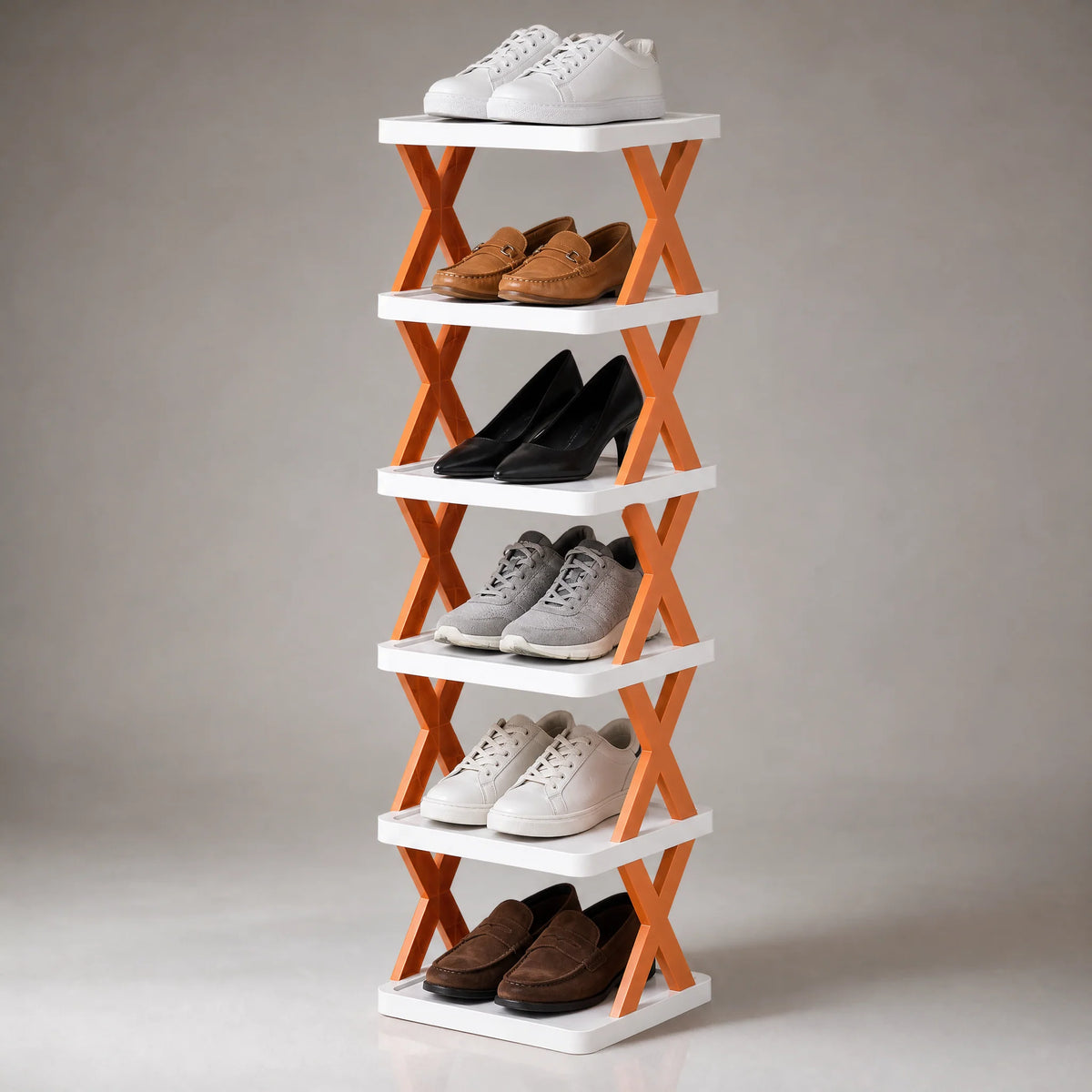 Modern Multi-Layer Shoe Rack - Adjustable Shoe Storage Organizer for Closet, Space-Saving Design 20