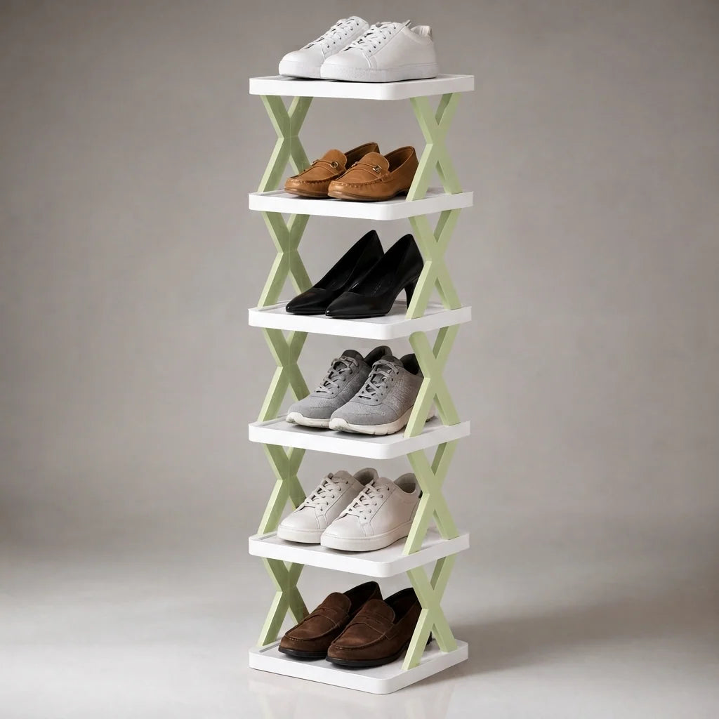 Modern Multi-Layer Shoe Rack - Adjustable Shoe Storage Organizer for Closet, Space-Saving Design 21