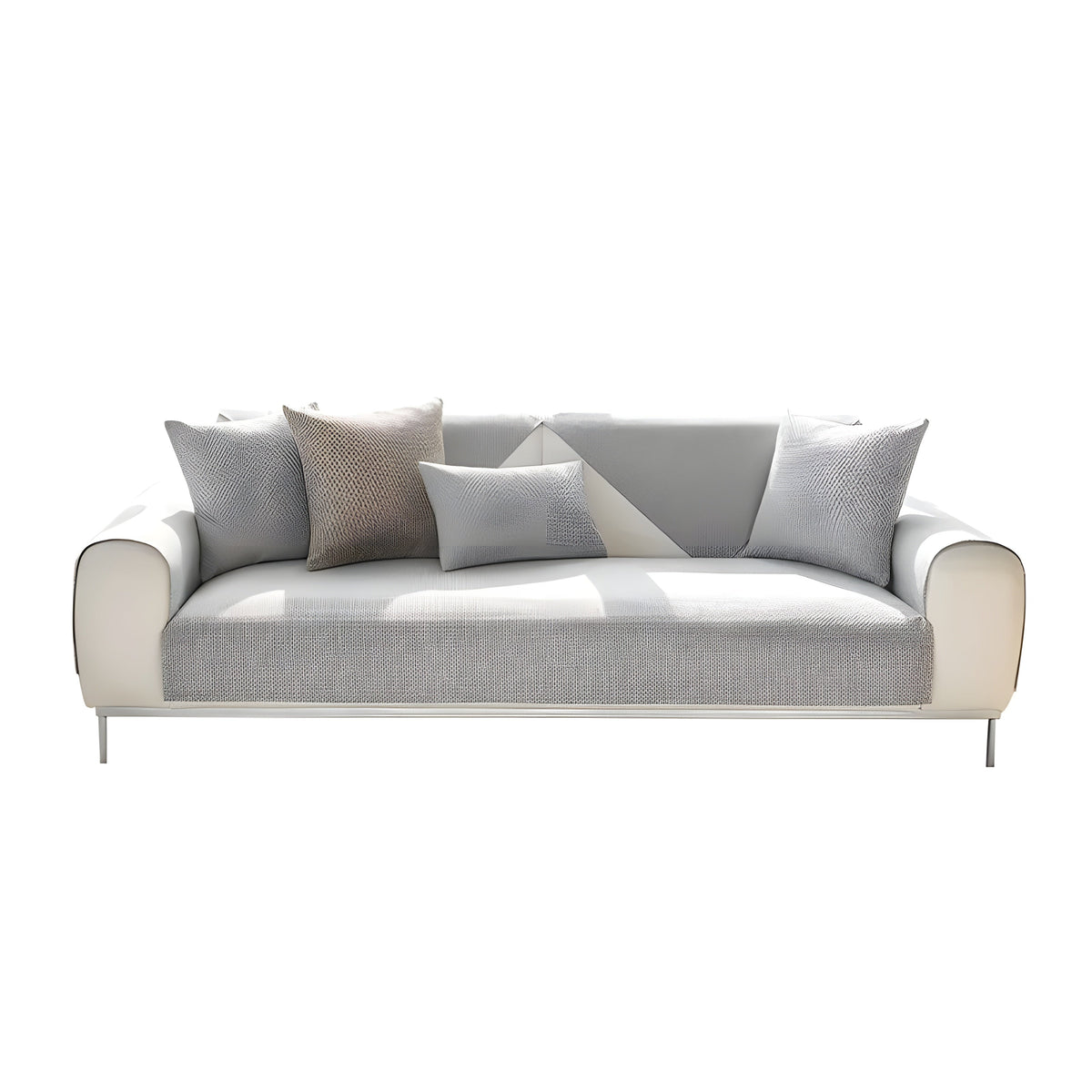 Nerina Sofa Cover - Non-Slip Polyester, Nordic Design 1