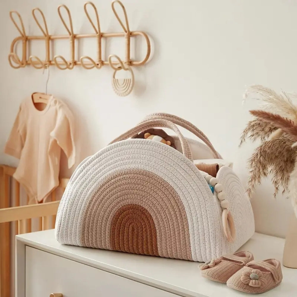 Nexa Baby Organizer - Durable Polyester, Neutral Tone 0