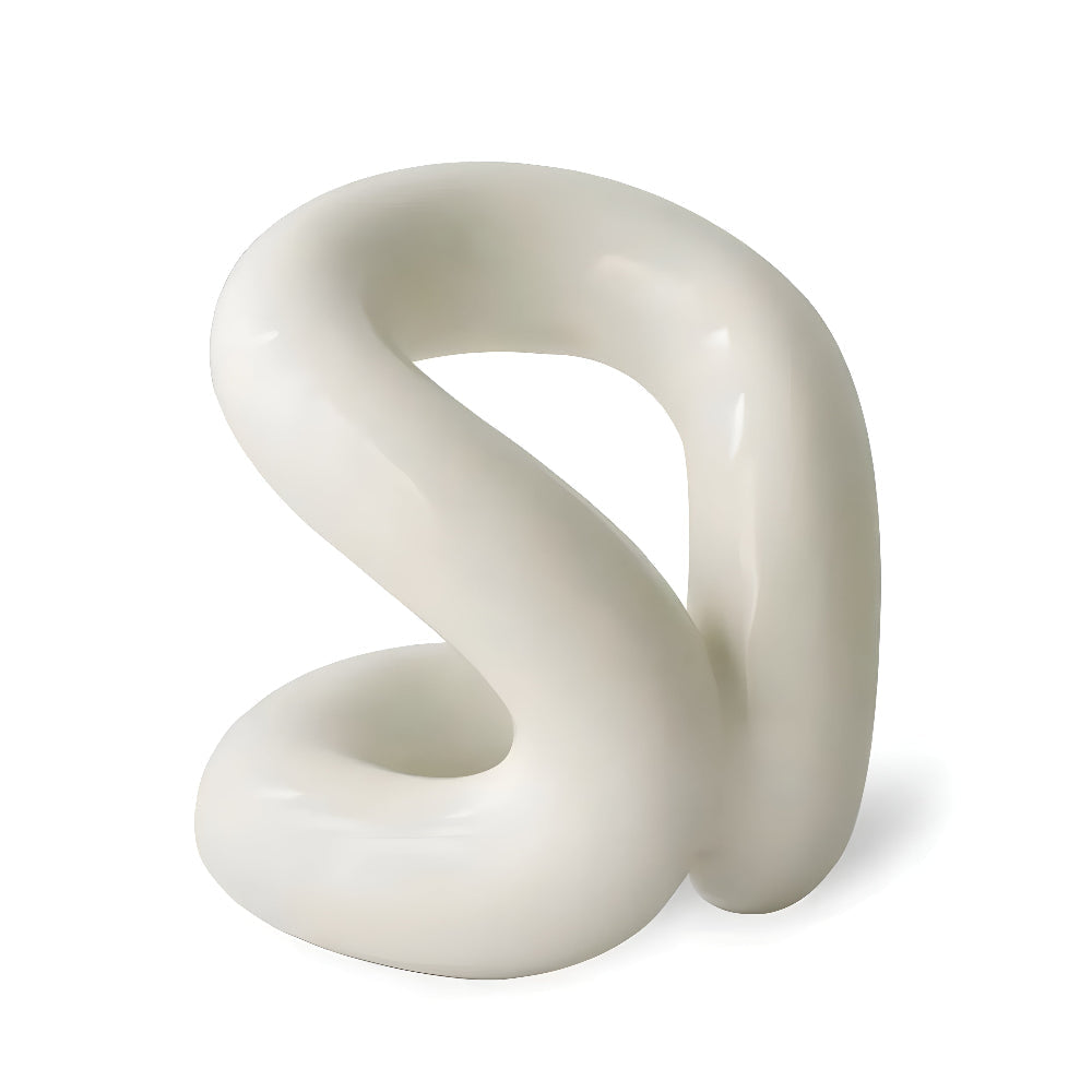 Nexus Ceramic Holder - Modern Design with Rope-Knot Detail 0