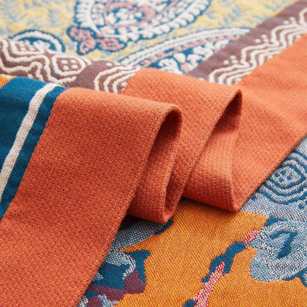 Nexus Sunburst Blanket - 100% Cotton, Lightweight All-Season Comfort 6
