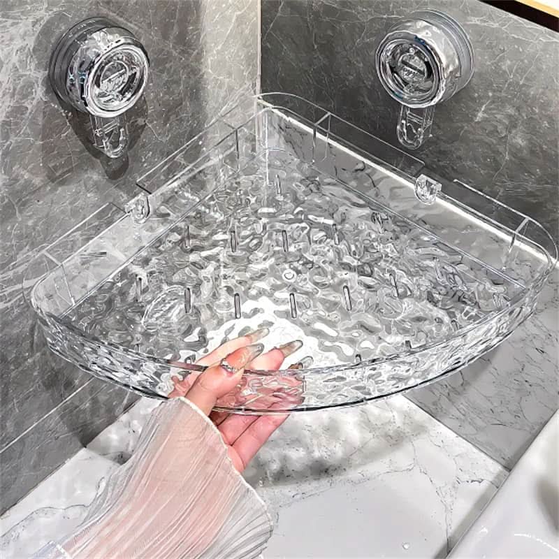NobleGrip Wall Shelf - No-Drill Suction Cup Organizer, Multi-Functional 2