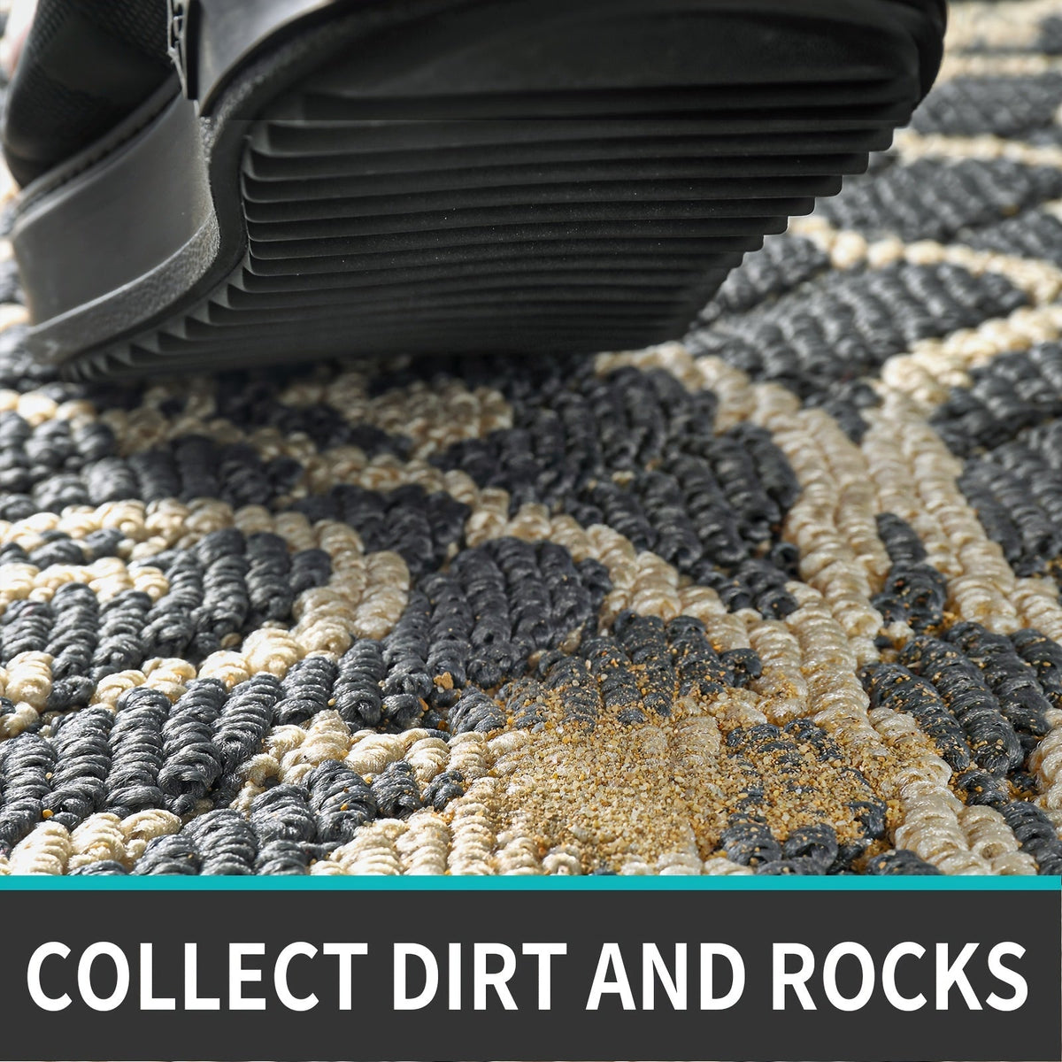Pura Indoor Mat - Non-Slip, Washable Design for Entryways 3