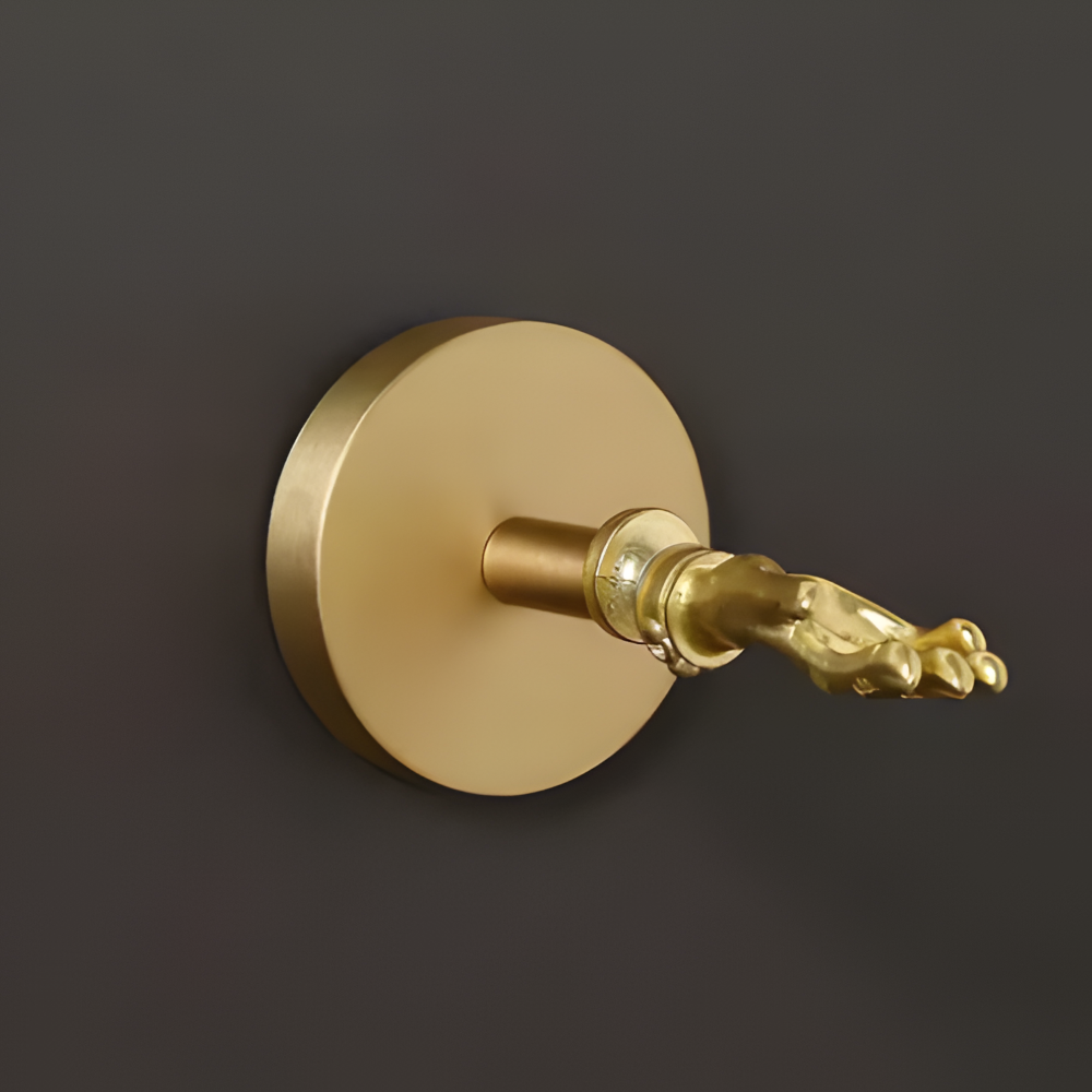 Raven Coat Hook - Decorative Copper, Animal Design Wall Hook 10