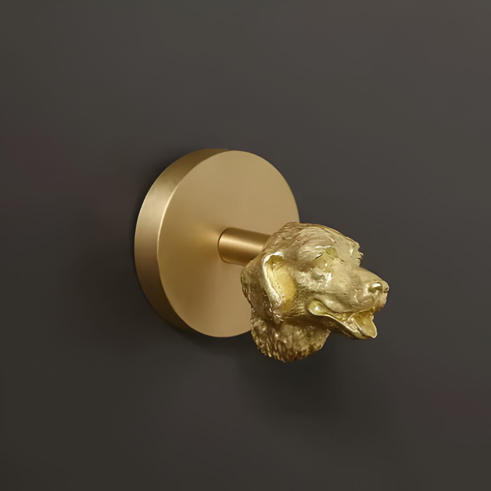Raven Coat Hook - Decorative Copper, Animal Design Wall Hook 17