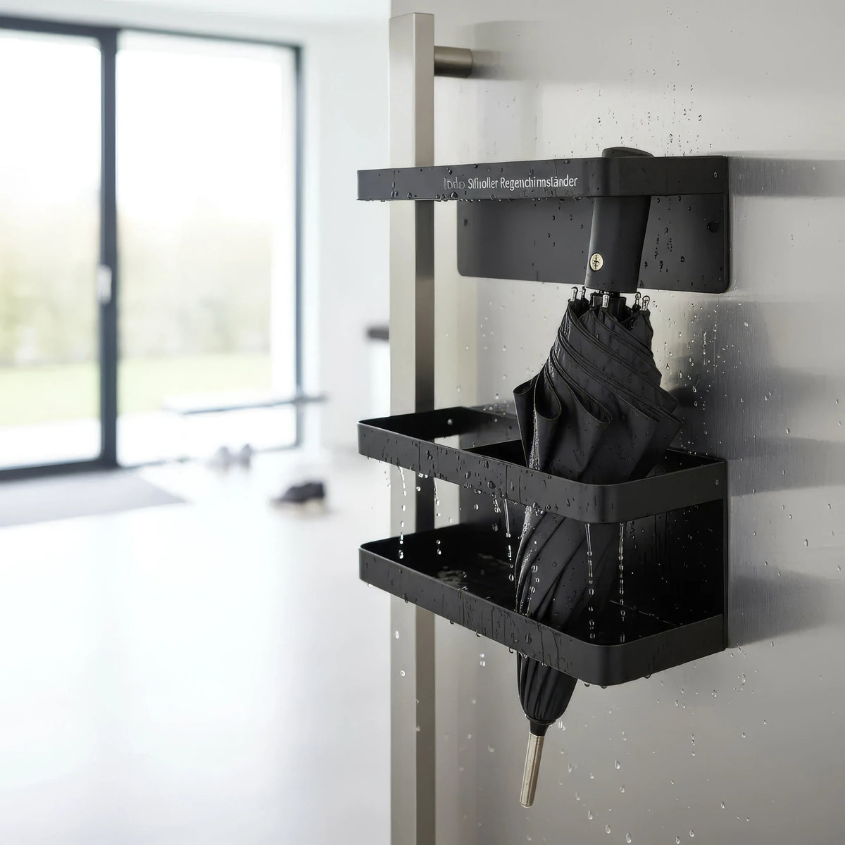 Raven Umbrella Stand - Iron, Height Adjustable 4