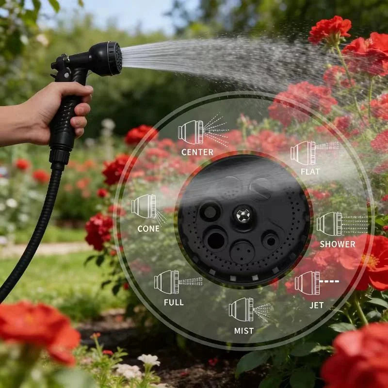FlexStream Max - Expandable Garden Hose - Durable Style - Kink Free