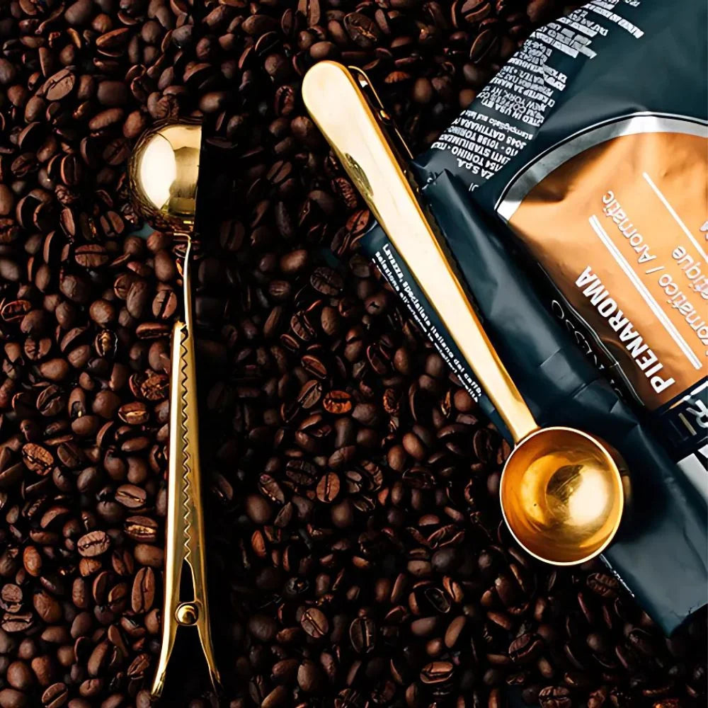 Sable Seal Coffee Scoop - Stainless Steel, Dual-Function Design 5