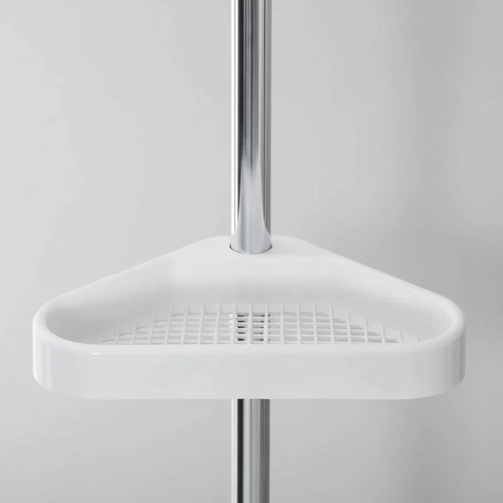 Sierra Corner Shower Caddy - Adjustable Tension Pole, Multi-Tier Storage 7
