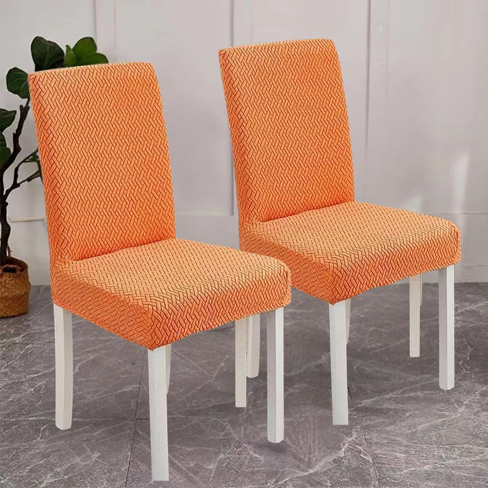 Sierra Dining Chair Cover - High Elasticity Jacquard Velvet, Machine Washable 0