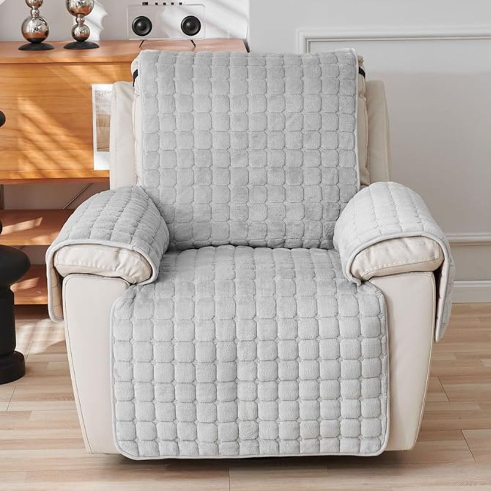 Sierra Recliner Cover - Microfiber Blend, Non-Slip Fit, Pet Friendly 2