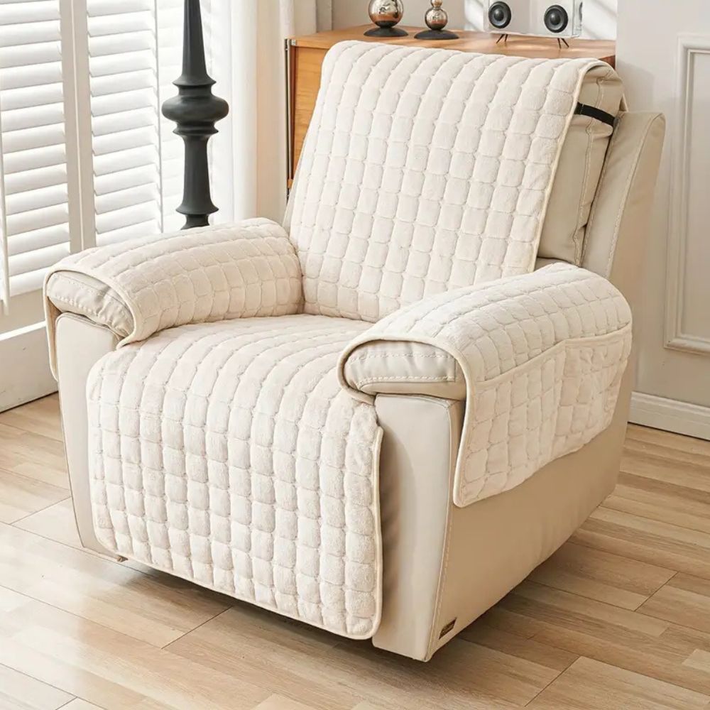 Sierra Recliner Cover - Microfiber Blend, Non-Slip Fit, Pet Friendly 9