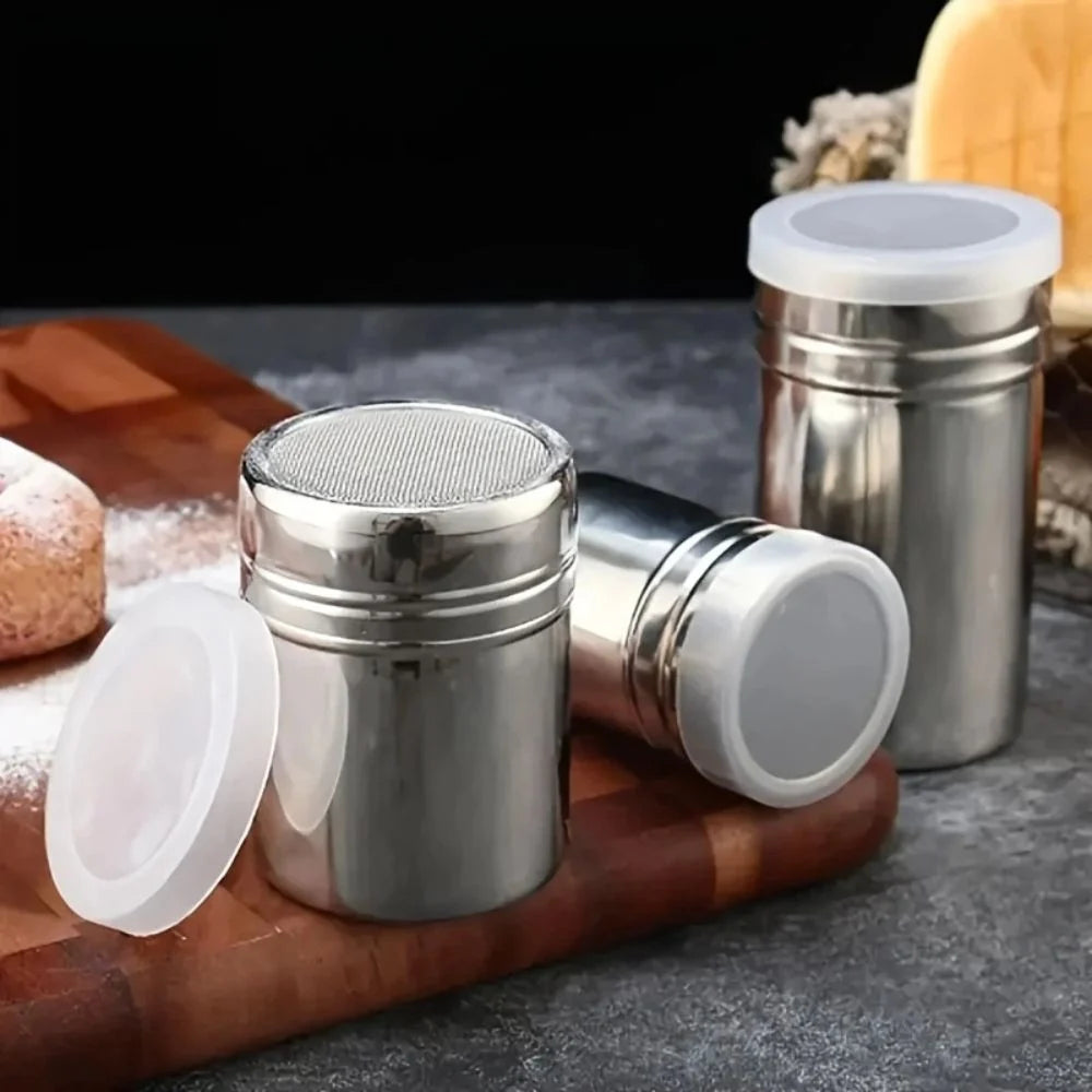 Silvara Powder Sugar Shaker - Stainless Steel, Fine Mesh Design 5