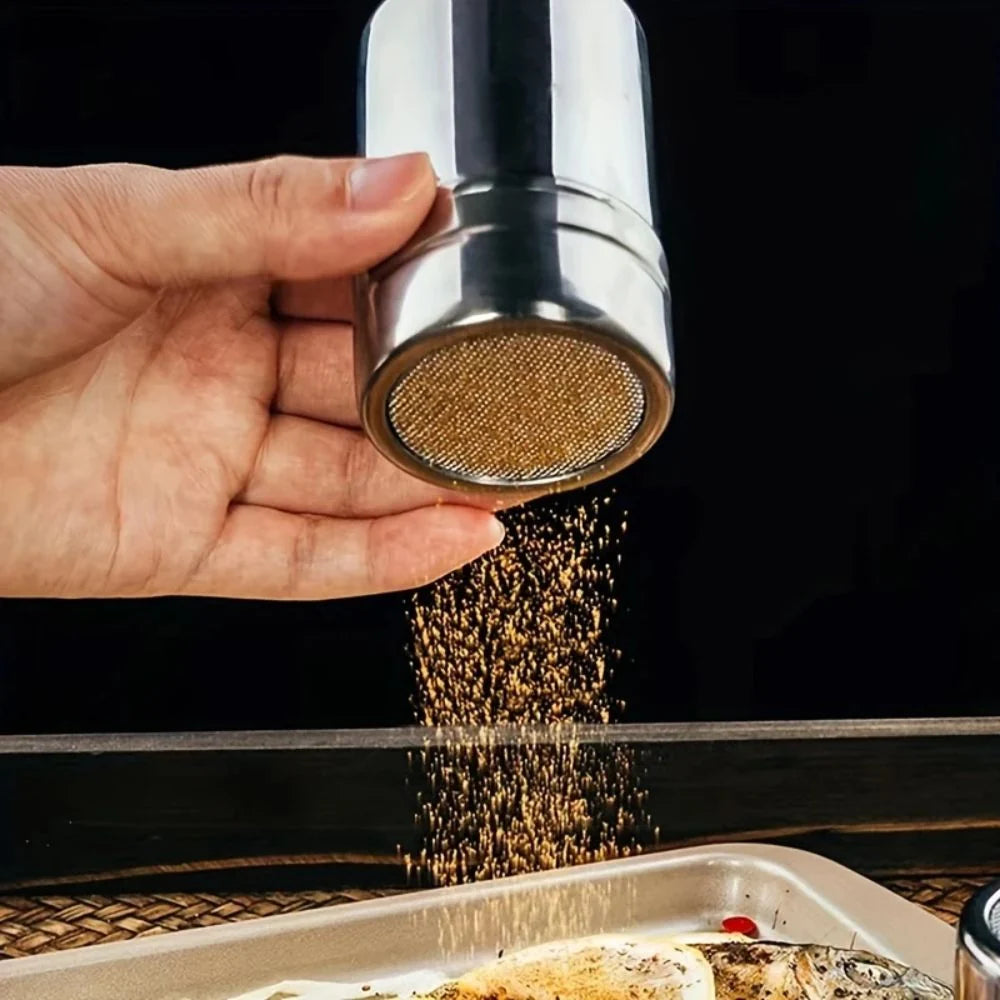 Silvara Powder Sugar Shaker - Stainless Steel, Fine Mesh Design 7