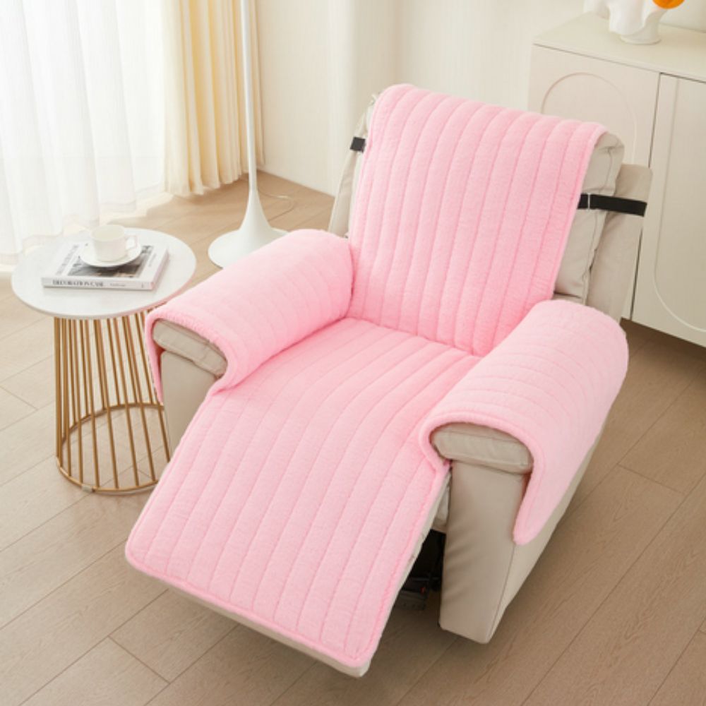 Sleek Recliner Cover - Microfiber Blend, Non-Slip Design 2