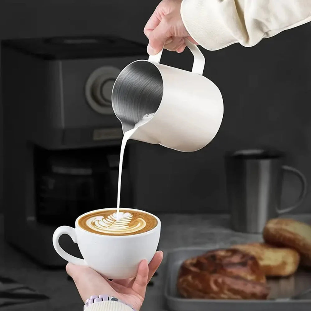 Sorin Milk Frothing Pitcher - Stainless Steel, Durable Design for Latte Art 3