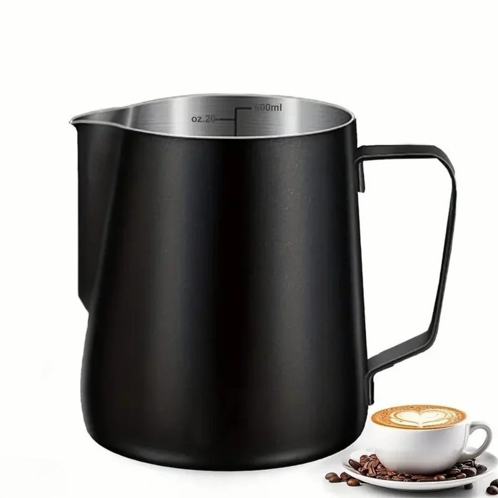 Sorin Milk Frothing Pitcher - Stainless Steel, Durable Design for Latte Art 4