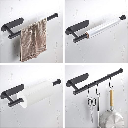 Sorin Paper Towel Holder - Stainless Steel, Wall-Mounted Design 3