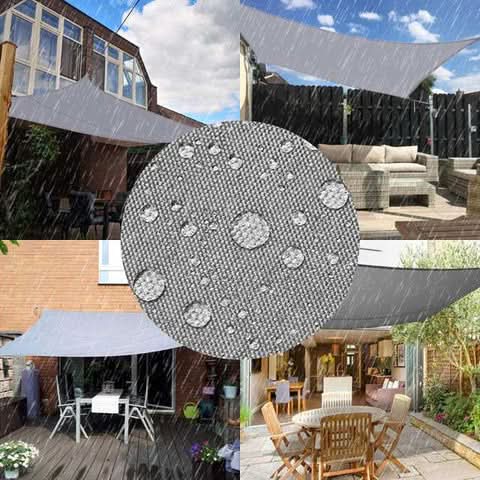 ShadeGuard Canopy – Waterproof Sun Shade Sail – Outdoor UV  Rain Protection