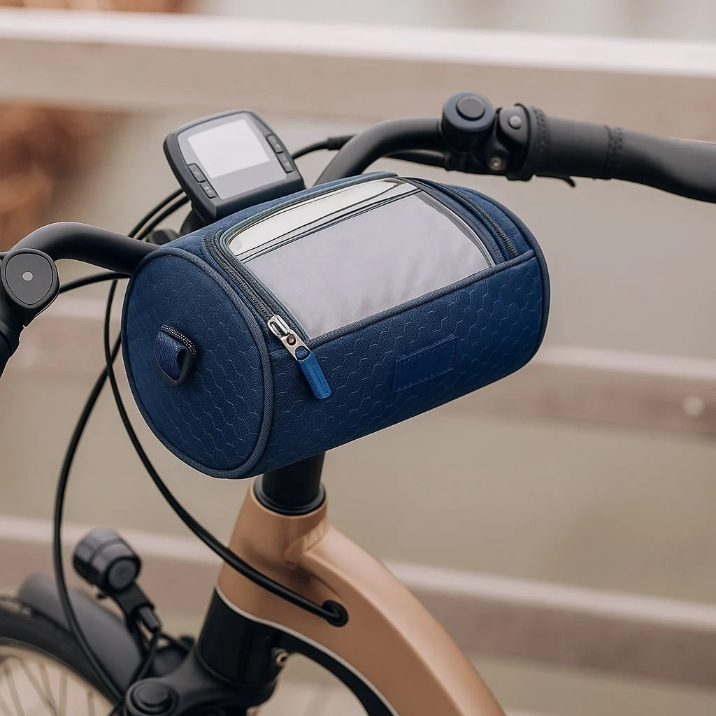 Tourix Handlebar Bag - Nylon with Touchscreen Phone Compartment 10