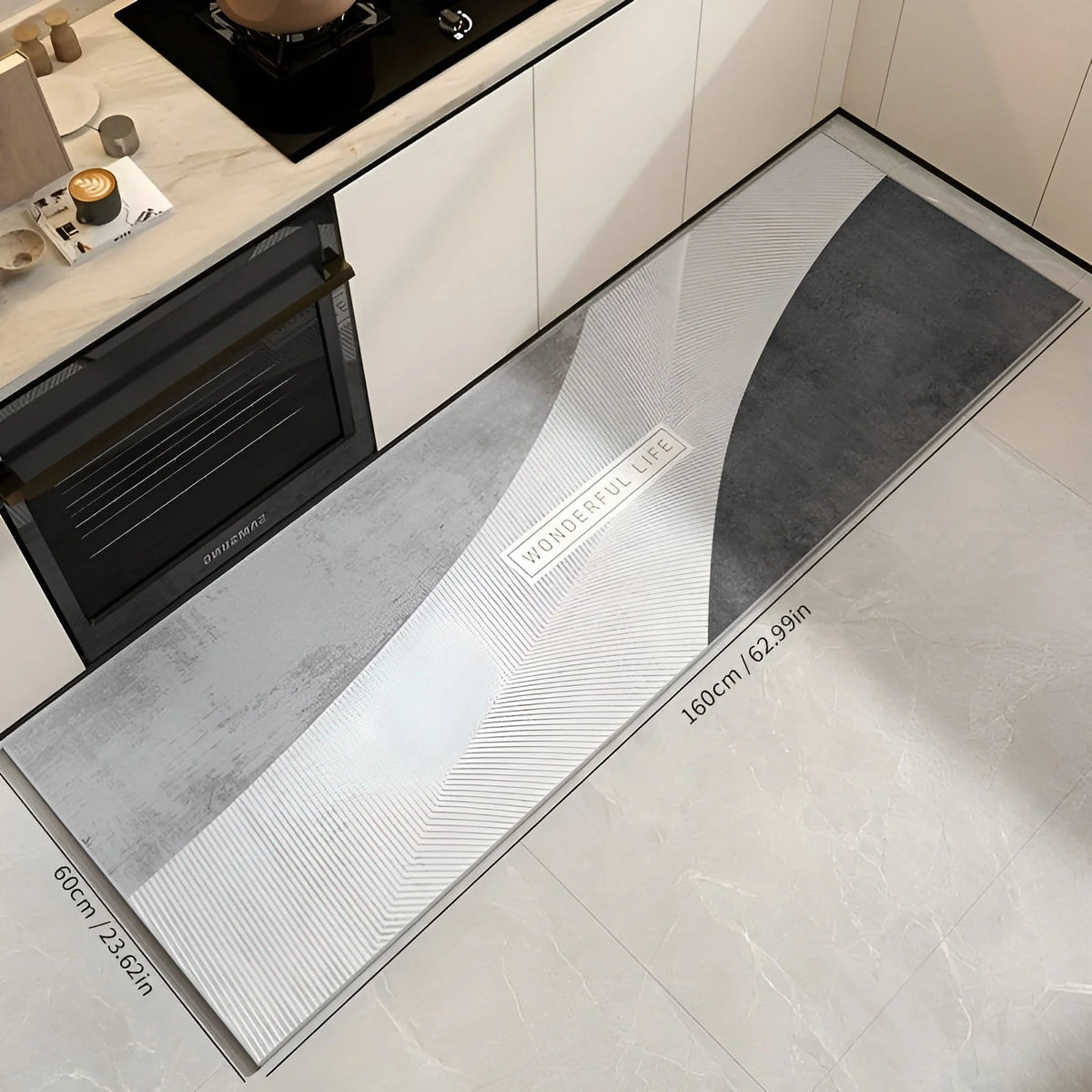 VelvetStep Kitchen Mat - Anti-Fatigue Cushioned, Washable Design 5