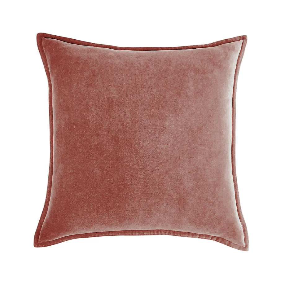 Velvet Cushion Cover with Flannel Edge - Soft Luxe Fabric, European Design, Multiple Sizes for Couch & Sofa 9