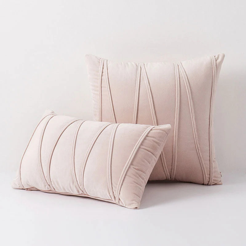 Velvet Decorative Pillow Covers - Luxury Polyester, Elegant Design, Multiple Sizes, 12 Colors 0
