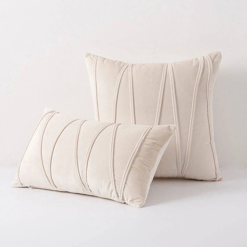 Velvet Decorative Pillow Covers - Luxury Polyester, Elegant Design, Multiple Sizes, 12 Colors 3