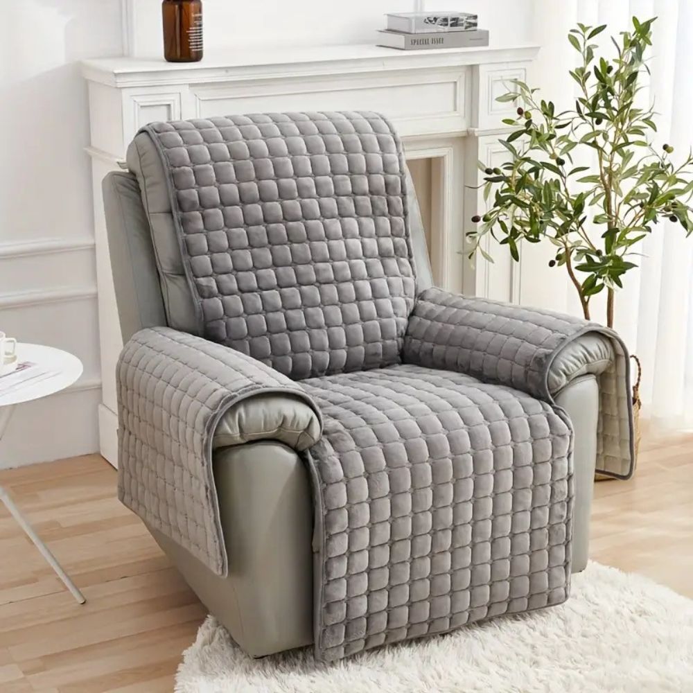 Vibrant Recliner Cover - Microfiber Blend, Non-Slip Design 6