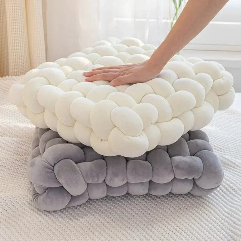 Weighted Comfort Pillow - Ultra-Soft Cozy Reading Pillow 30x30 cm for Relaxation and Support 1