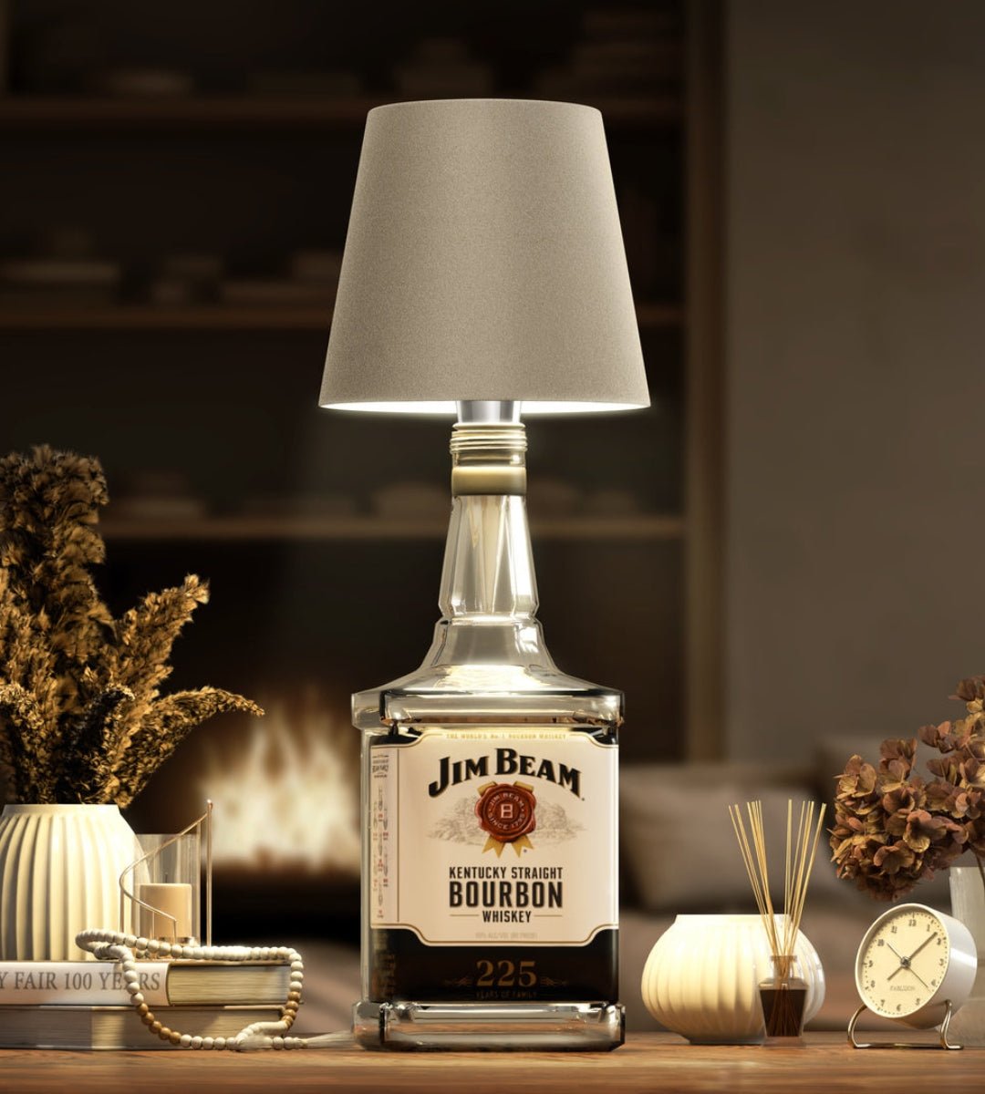Luminova – Wireless LED Bottle Lamp with Adjustable Glow