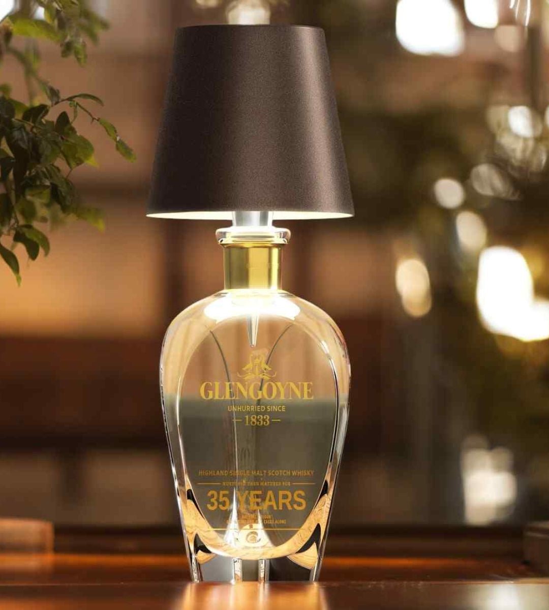 Luminova – Wireless LED Bottle Lamp with Adjustable Glow