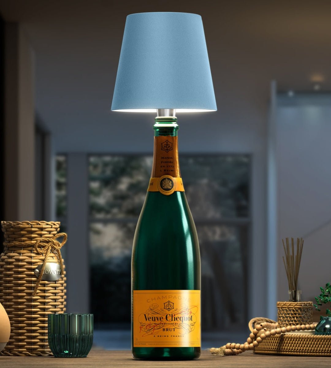 Luminova – Wireless LED Bottle Lamp with Adjustable Glow