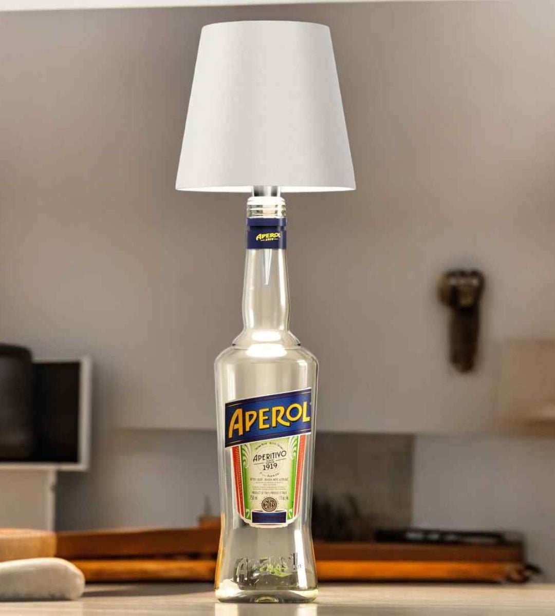 Luminova – Wireless LED Bottle Lamp with Adjustable Glow