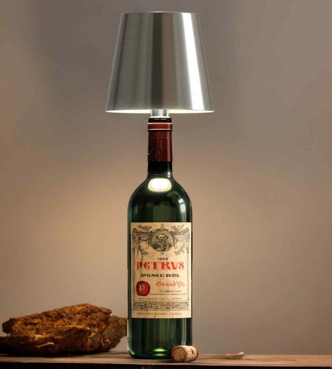 Luminova – Wireless LED Bottle Lamp with Adjustable Glow