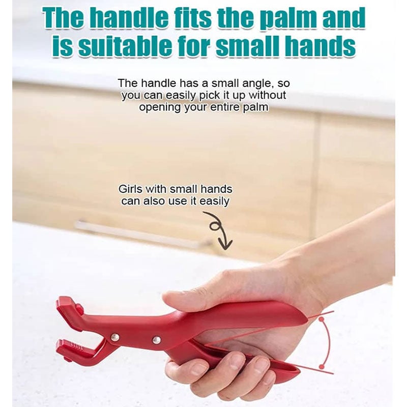 GripGuard Clip - Bowl Holder Tool - Kitchen Style - Anti Scald Grip