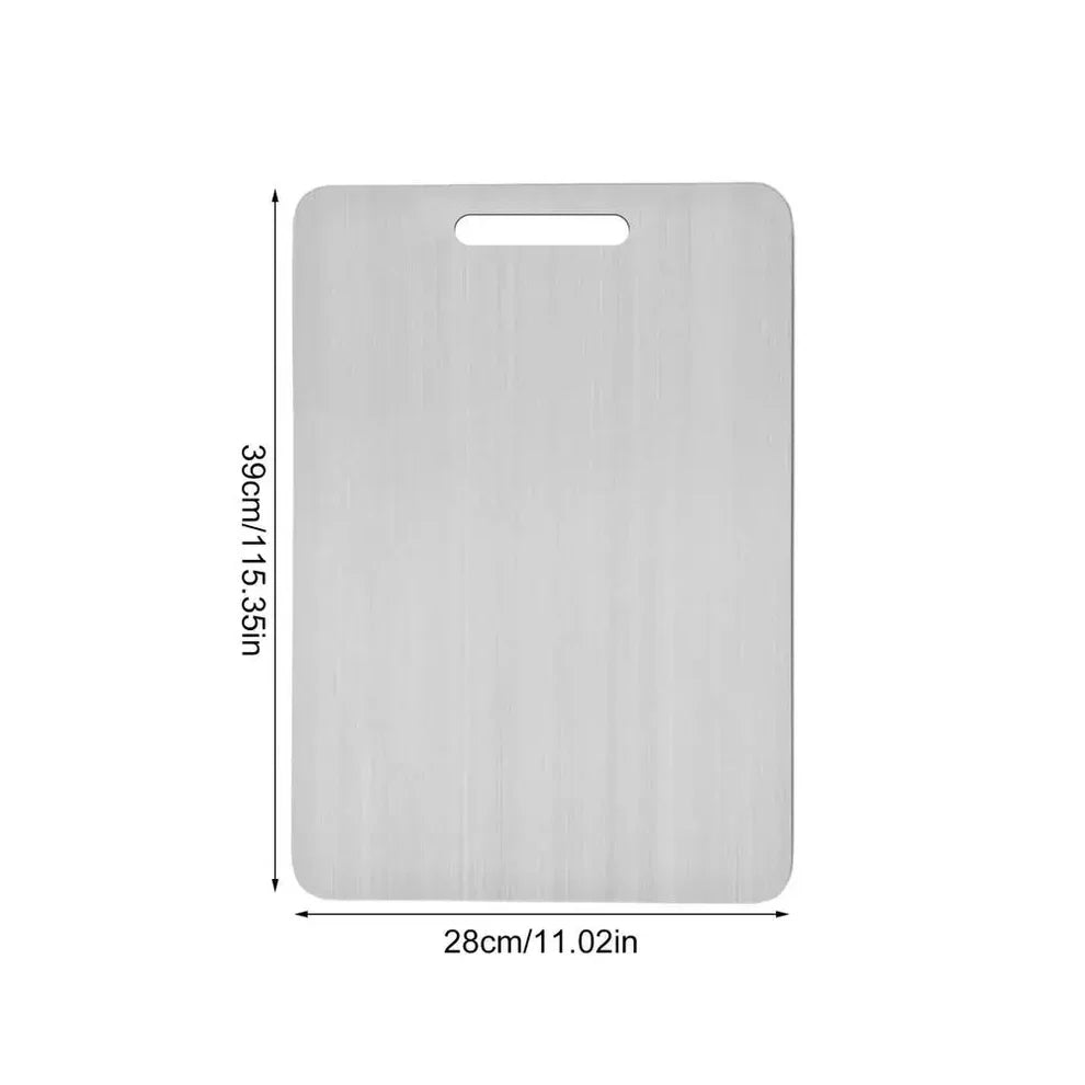 SteelPrep Board – Stainless Steel Cutting Board – Hygienic Kitchen Essential
