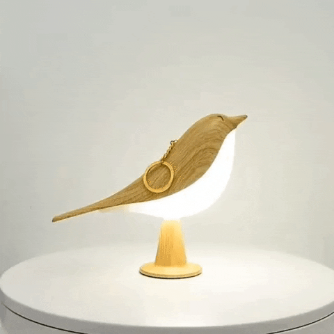 Serenwing – Sculptural Touch Night Lamp with Aromatherapy
