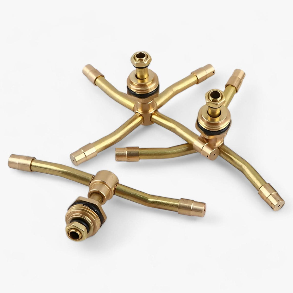 SpinJet Pro – 360° Brass Garden Sprinkler – Adjustable Watering System