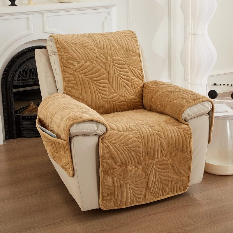 VerdantLeaf – Anti-Slip Recliner Chair Cover